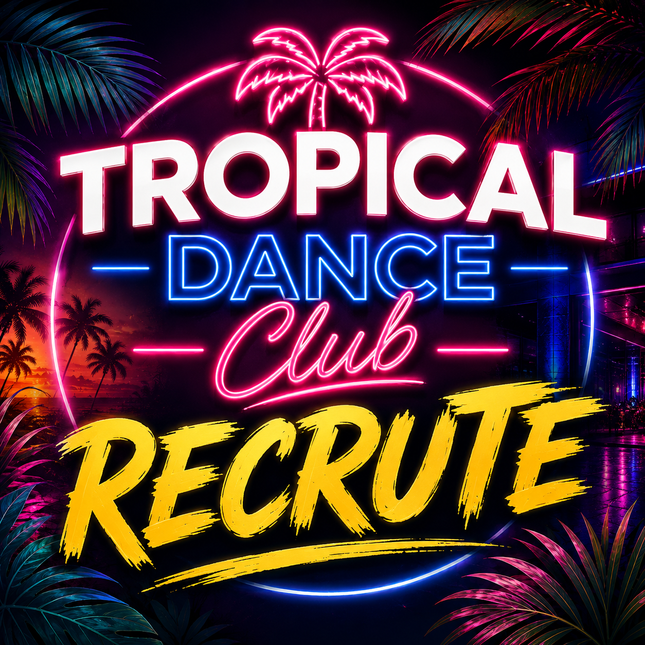🌴 LE TROPICAL DANCE CLUB RECRUTE ! 🔥